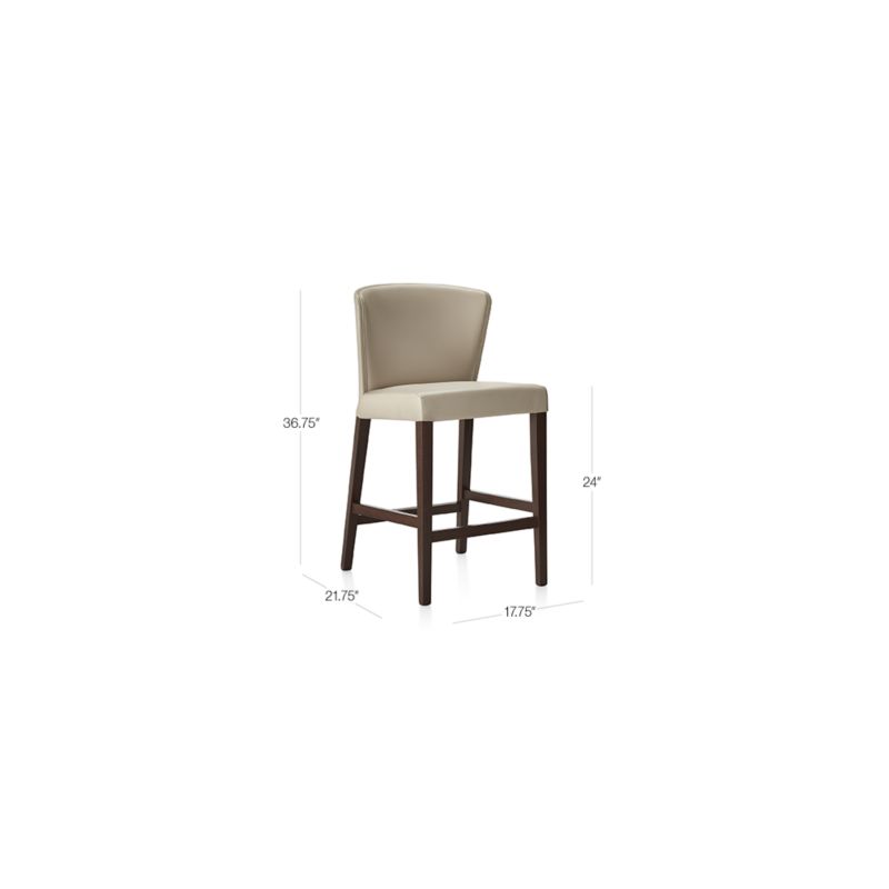 View Curran Crema Counter Stool - image 2 of 11