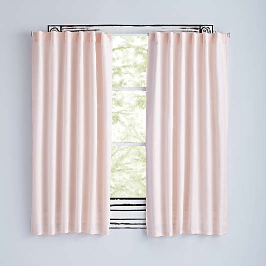 Fresh Linen Light Pink 84" Curtain