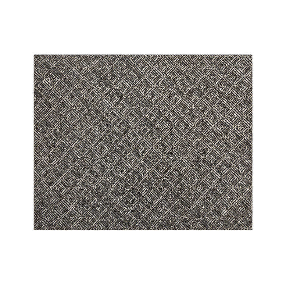 Curtis Indigo Blue Geometric Area Rug 8'x10' + Reviews Crate & Barrel