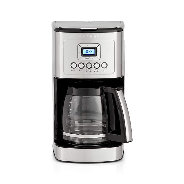 Cuisinart PerfecTemp Stainless Steel 14-Cup Programmable Coffee Maker +  Reviews | Crate  Barrel