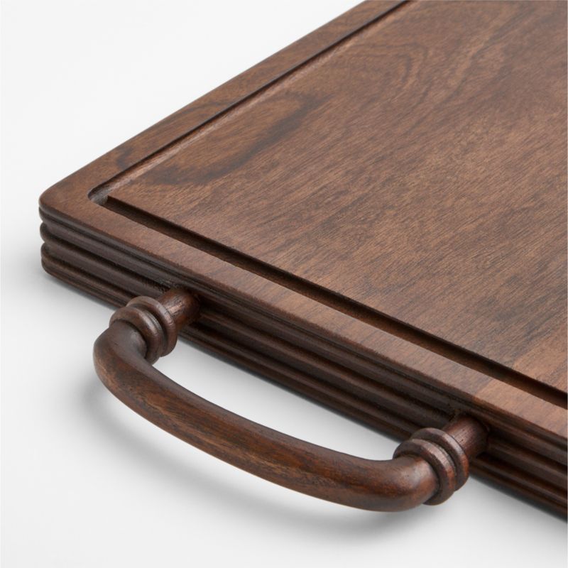 Coventry Carved Wood Serving Board with Handles - image 2 of 3