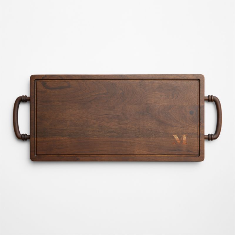 Coventry Carved Wood Serving Board with Handles - image 1 of 3