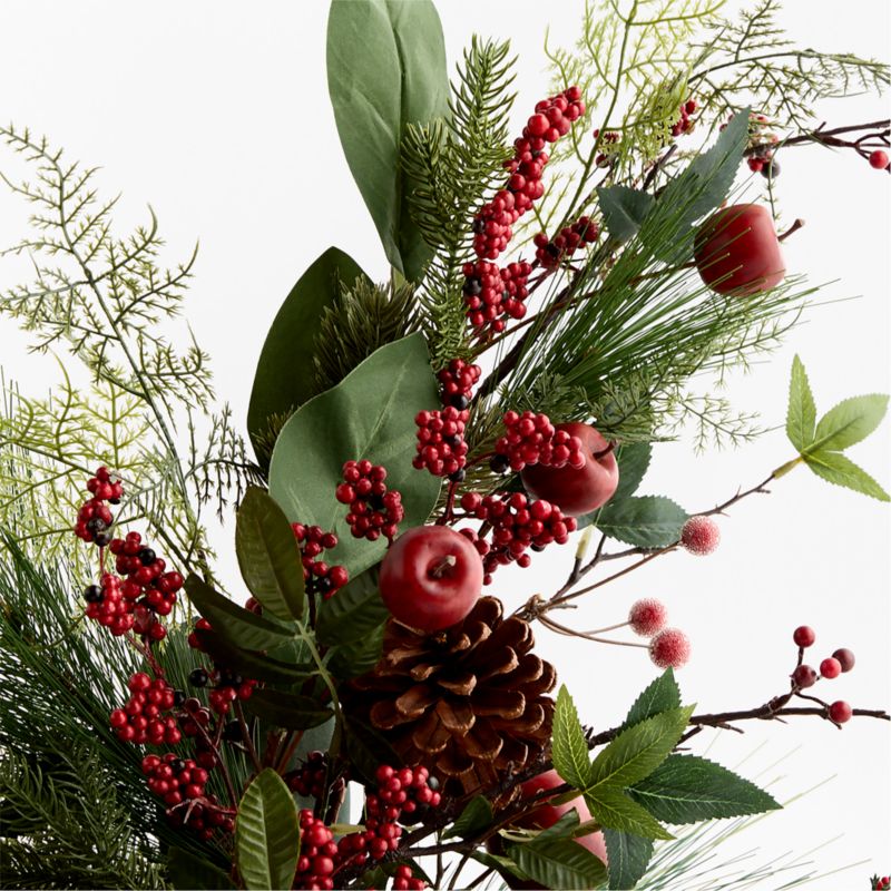 Cypress, Red Berry, and Greenery Apple Bundle - image 1 of 2