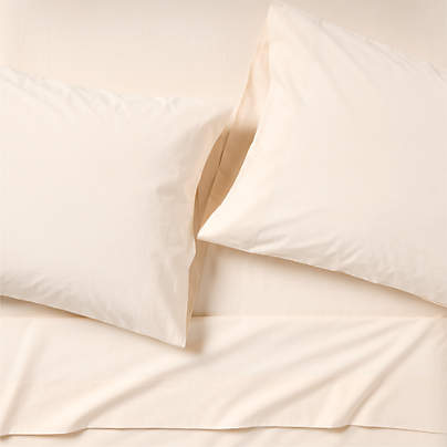 Cozy Cloud Undyed Organic Cotton Kids Full Sheet Set
