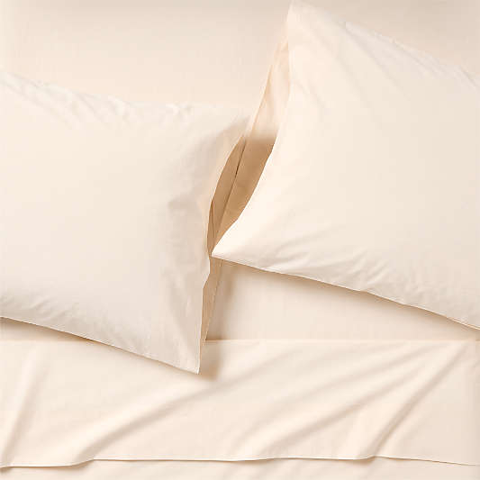 Cozy Cloud Undyed Organic Cotton Kids Sheet Set
