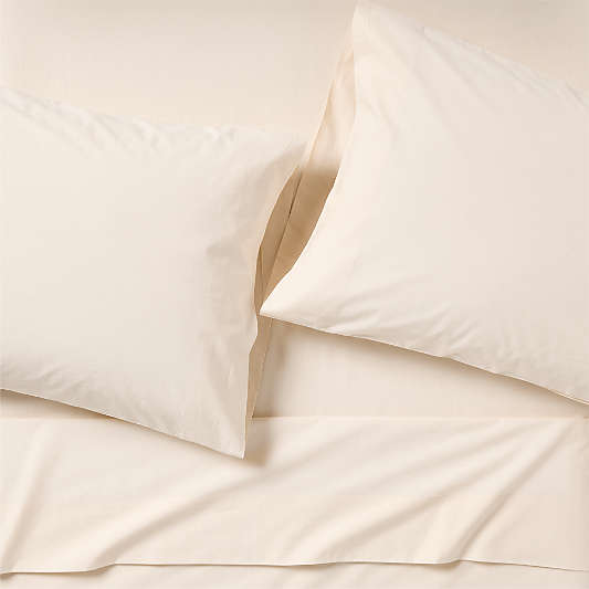 Cozy Cloud Undyed Organic Cotton Kids Sheet Set