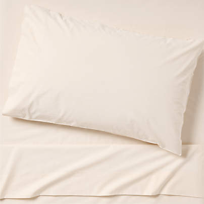 Cozy Cloud Undyed Organic Cotton Kids Twin Sheet Set