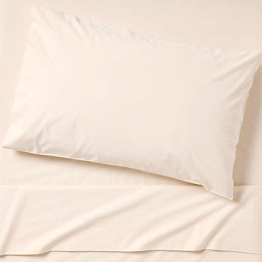 Cozy Cloud Undyed Organic Cotton Kids Twin Sheet Set