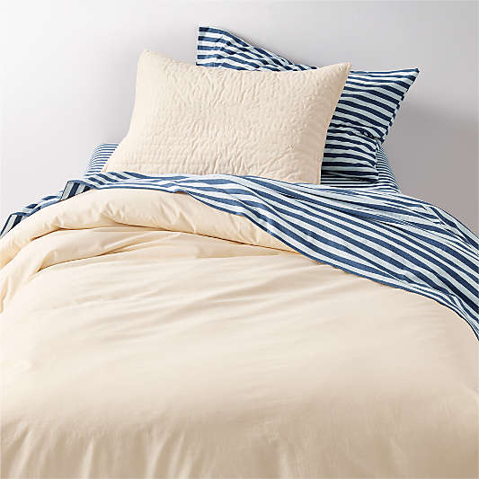 Cozy Cloud Undyed Organic Cotton Kids Duvet Cover
