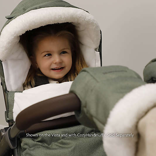 UPPAbaby CozyGanoosh Evelyn Meadow Green Stroller Footmuff