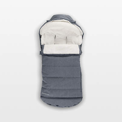 UPPAbaby CozyGanoosh Julian Dusty Blue Melange Stroller Footmuff