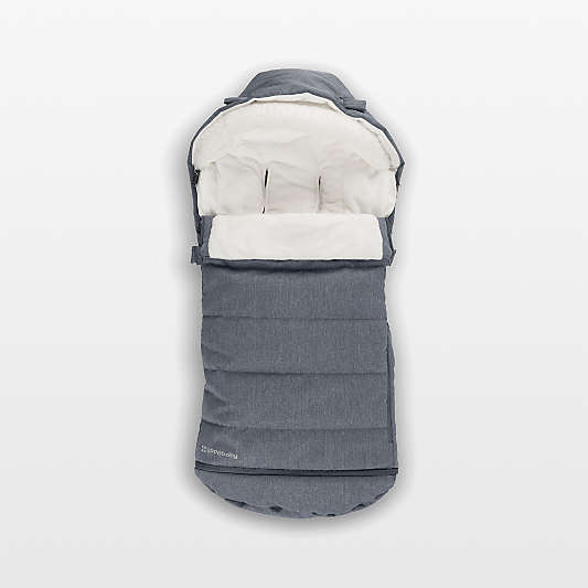 UPPAbaby CozyGanoosh Julian Dusty Blue Melange Stroller Footmuff