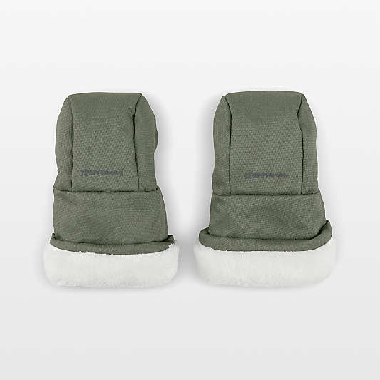 UPPAbaby CozyHandmuffs Evelyn Meadow Green Stroller Mittens