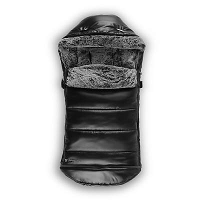 UPPAbaby CozyGanoosh Luxe Lyla Onyx Black Stroller Footmuff