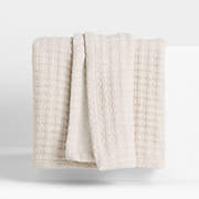 EUROPEAN FLAX ™-Certified Linen Viscose Burnt Green Full/Queen Bed Blanket