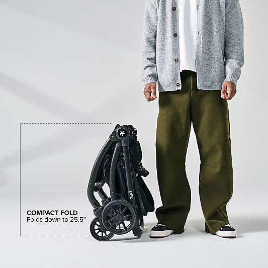 DFY R1 Rich Black Compact Infant Stroller