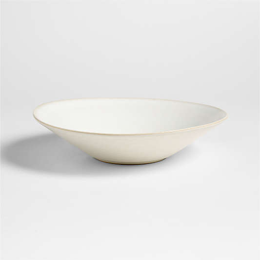 Basel Recycled Stoneware Shallow Serve Bowl by Daniel Humm