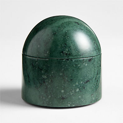 View Geneve Green Marble Salt Cellar by Daniel Humm details