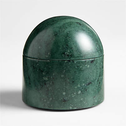 Geneve Green Marble Salt Cellar by Daniel Humm
