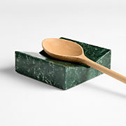 Geneve Green Marble Utensil Holder by Daniel Humm