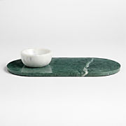 Geneve Green Marble Mortar and Pestle by Daniel Humm