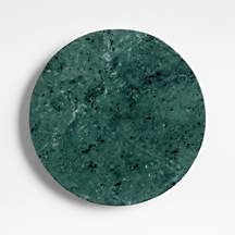 Geneve Green Marble Trivet by Daniel Humm + Reviews | Crate & Barrel
