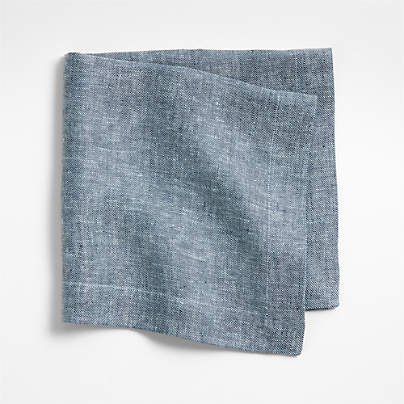 Harmonic Berry Blue Twill Napkin by Daniel Humm