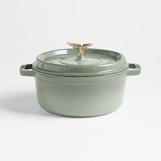Staub ® x Daniel Humm Eucalyptus 4-Qt. Cocotte with Ginkgo Knob