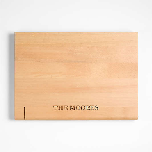 Timbre Beech Wood Cutting Board with Walnut Inlay by Daniel Humm