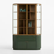 Zurich 52.25" Kombu Green Storage Cabinet by Daniel Humm