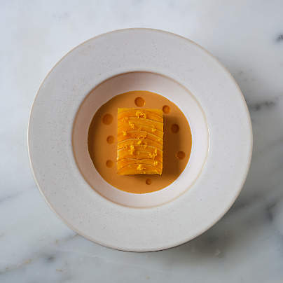 Basel Recycled Stoneware Soup/ Noodle Bowl by Daniel Humm