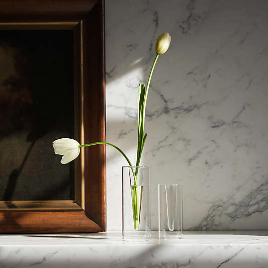 Chord Small Blown Glass Bud Vase 5.5 by Daniel Humm