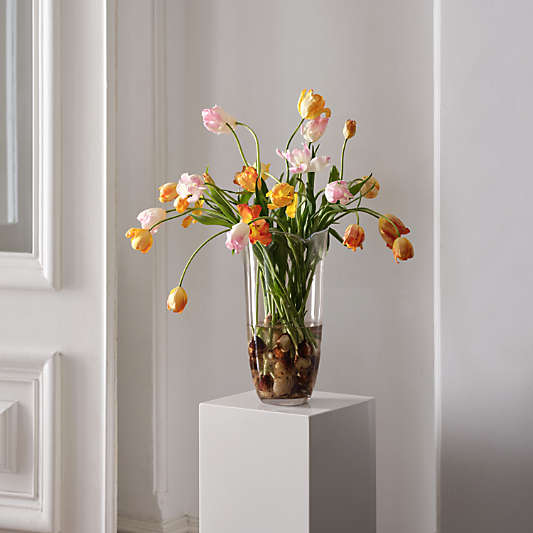 Pocket Tall Blown Glass Vase 16" by Daniel Humm