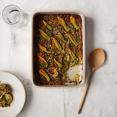 View Birdie Stoneware Baking Dish by Daniel Humm details