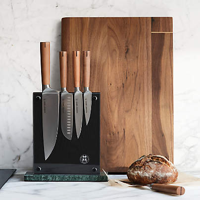 Schmidt Brothers ® x Daniel Humm Timbre 6-Piece Knife Block Set