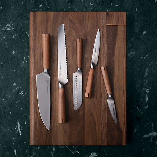 Timbre Walnut Cutting Board with Beech Wood Inlay by Daniel Humm