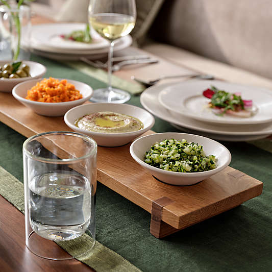 Harmonic Ficus Green 120" Table Runner by Daniel Humm