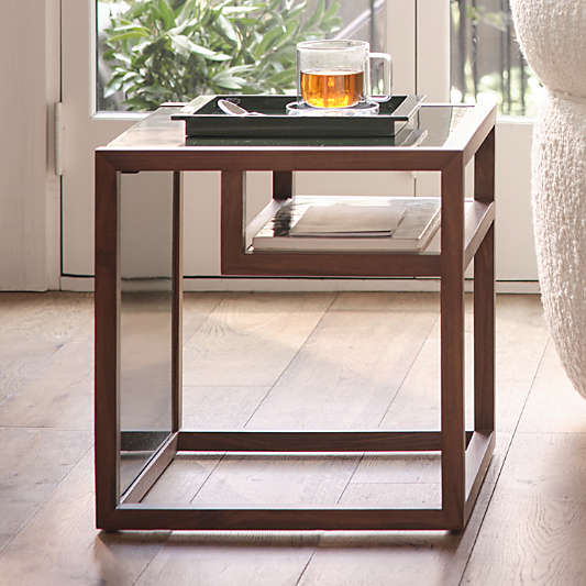 Luzern Walnut 18" End Table by Daniel Humm