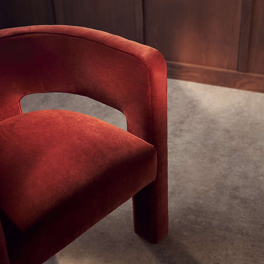 Sculpt chair sales crate and barrel