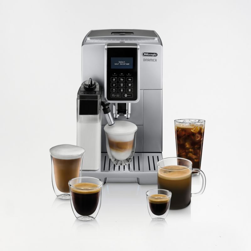 Delonghi - Dinamica Iced Coffee + Adjustable Manual Milk Frother