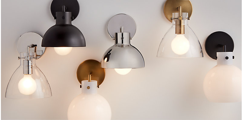 Dakota Sconce Light with Dome