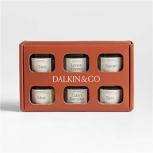 Dalkin & Co. Mini Discovery 6-Jar Seasoning Gift Set