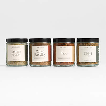 Dalkin & Co. Seasonings, Set of 4