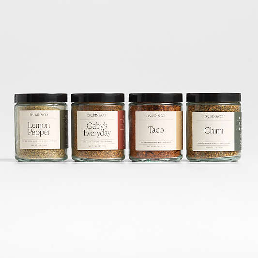 Dalkin & Co. Seasonings, Set of 4