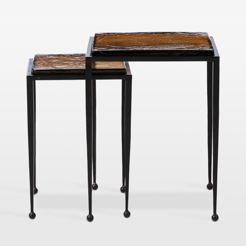 Dalston Amber Nesting End Tables - image 0 of 9