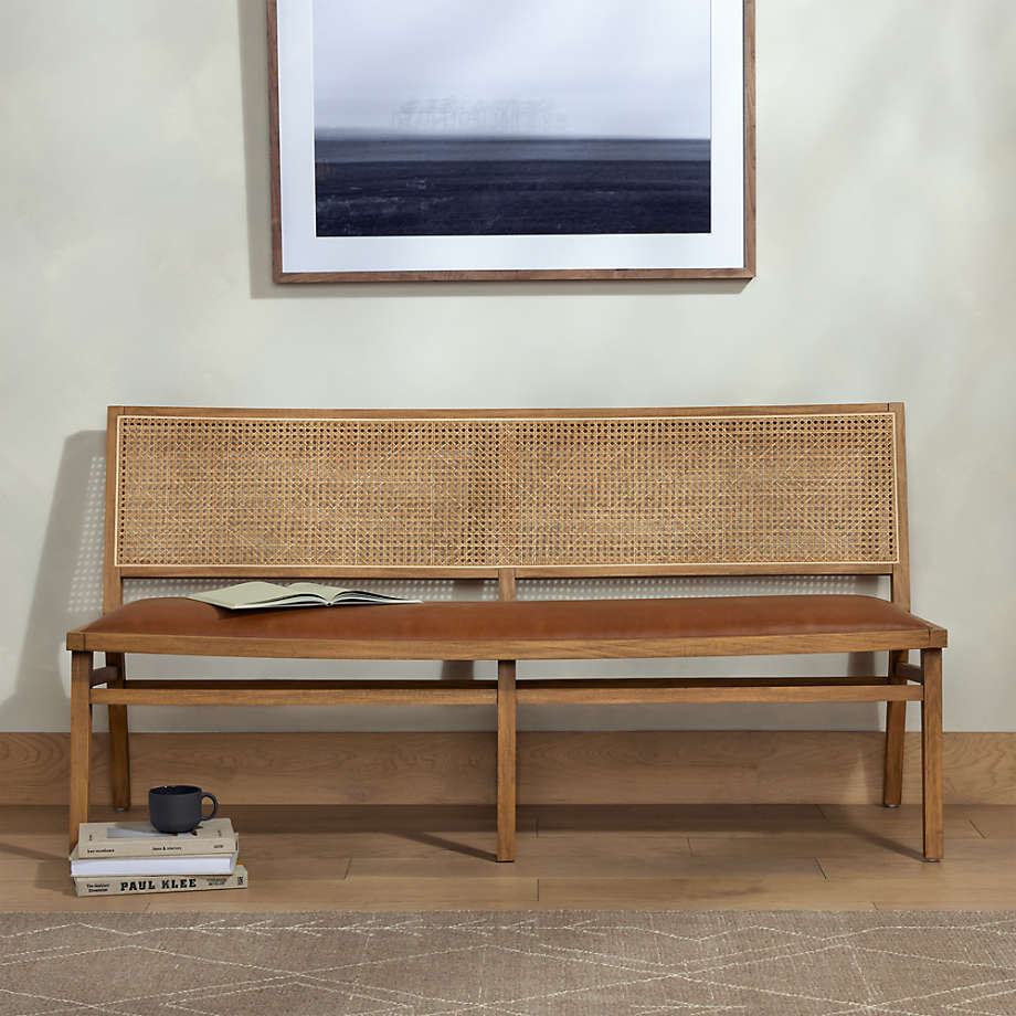 Cane seat online bench