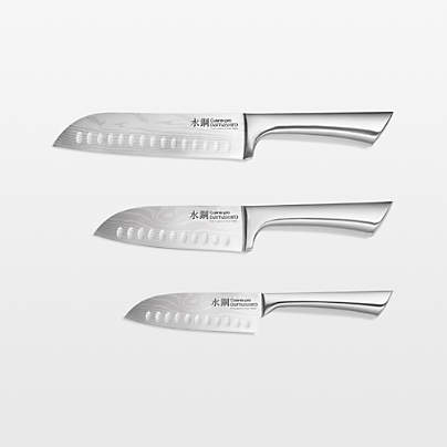 Cuisine::pro® Damashiro® 3-Piece Santoku Knife Set