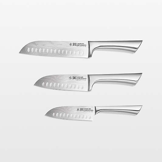 Cuisine::pro® Damashiro® 3-Piece Santoku Knife Set