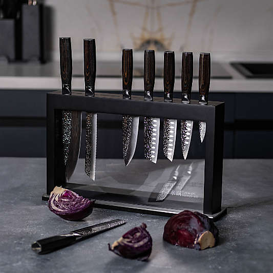 Cuisine::pro® Damashiro EMPEROR® Hisa9-Piece Knife Block Set