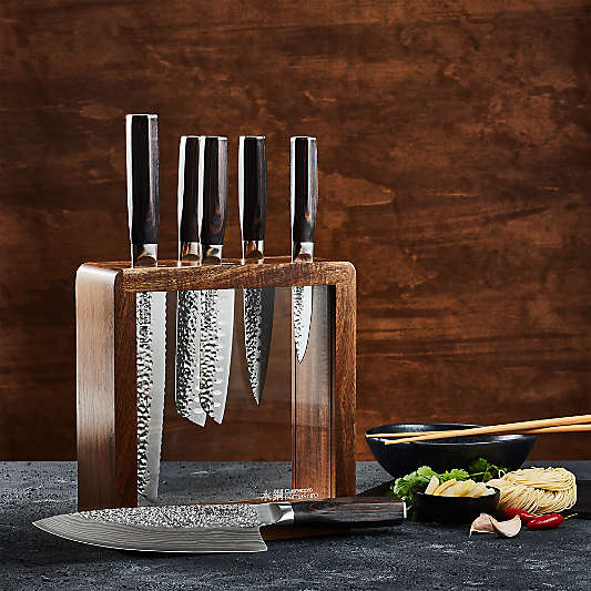 Cuisine::pro® Damashiro EMPEROR® Mokuzai 7-Piece Block Set